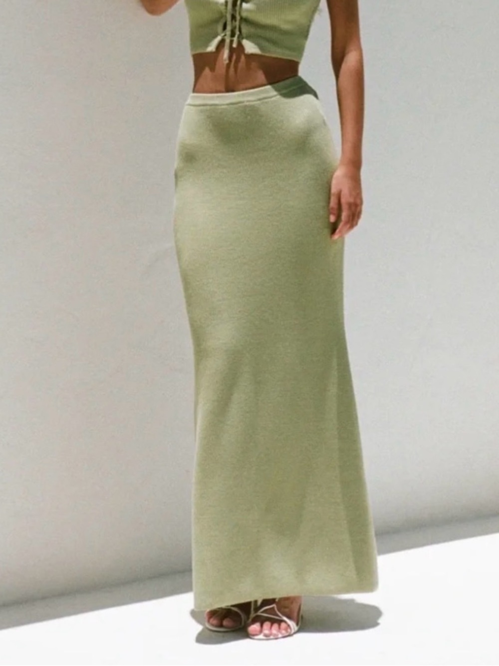 Sabo - Green skirt